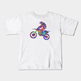 Motocross dirt bike Kids T-Shirt